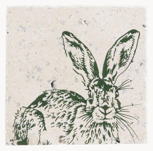 Set di 4 sottobicchieri Hare