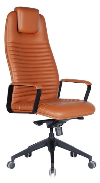 Poltrona da ufficio 67x52x126/132 cm Capri cuoio