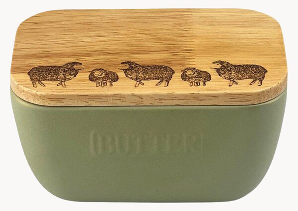Burriera in legno di quercia Sheep
