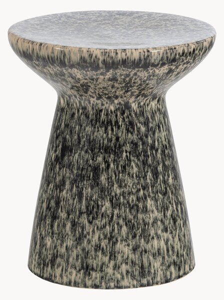 Tavolino rotondo in ceramica Fleck
