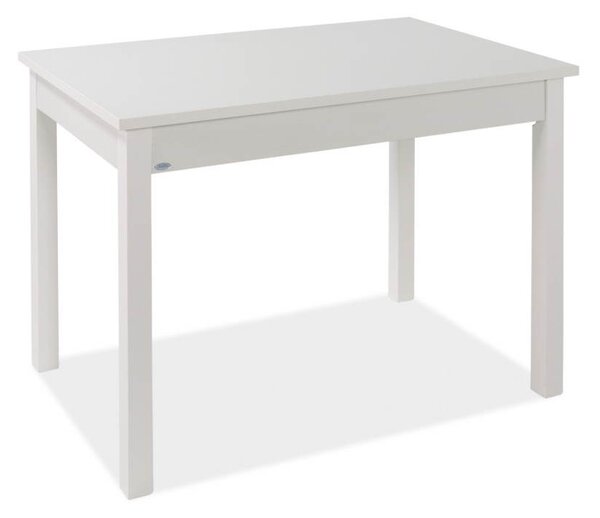 Tavolo rettangolare Firenze 110x70 cm bianco frassinato