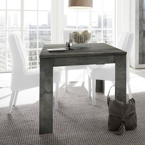 Tavolo allungabile 137/185x79x90 cm Artica ossido