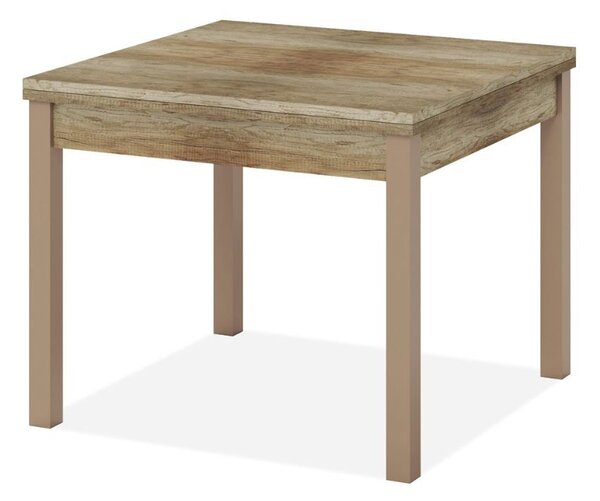 Tavolo allungabile 90/180x90x77 cm Firenze noce country