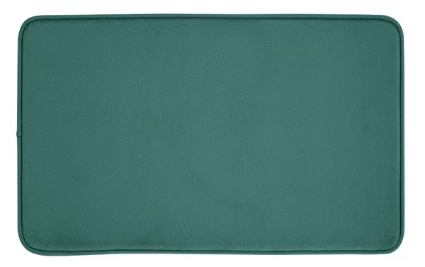 Tappetino per il bagno verde in memory foam per la vasca/per la doccia 50x80 cm Anti-Bacterial – Catherine Lansfield