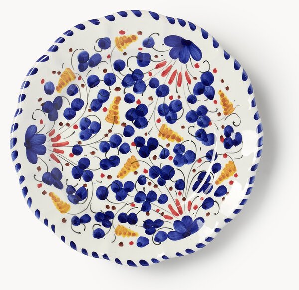 Piatto da colazione fatto a mano Toscana