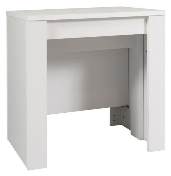 Consolle Allungabile 78,5x54/252x78 cm Baku bianca