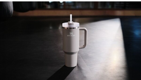 Borraccia termica grigio chiaro in acciaio inox 890 ml Quencher H2.O FlowState™ Tumbler Ash – Stanley