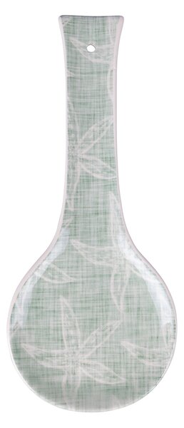 Poggiamestolo 27 cm in Ceramica VdE Tivoli 1996 Cozumel Acqua marina
