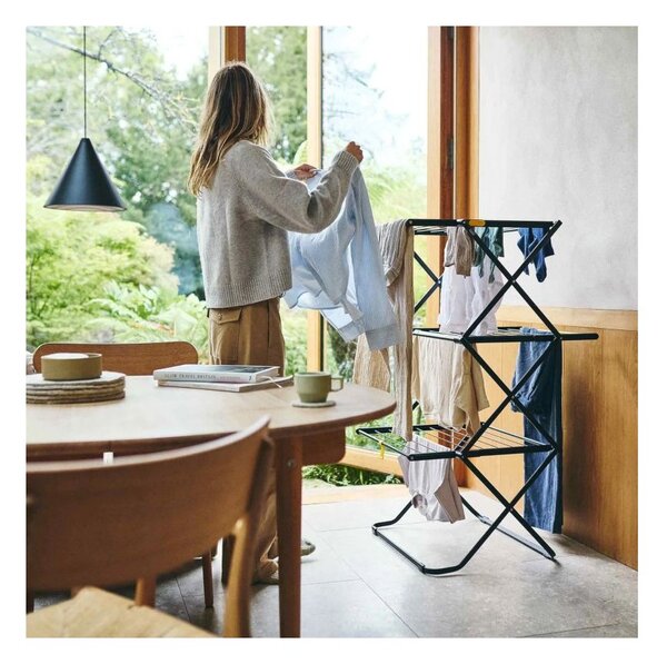 Joseph Joseph AirFrame 16m Stendibiancheria Pieghevole da 16 metri con Lunghe Barre Appendiabiti