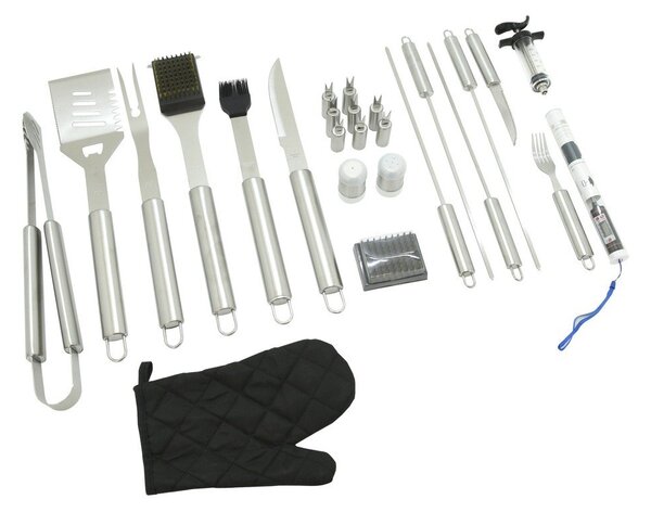 Set di utensili per grigliare 27 pz – Cattara