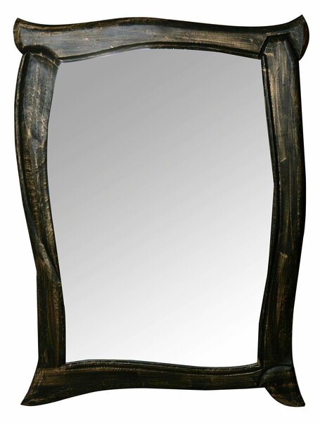 Specchio Magik Oro Nero 120