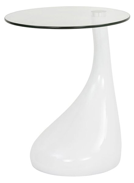 Tavolino Goccia 2 Bianco 45x54x54
