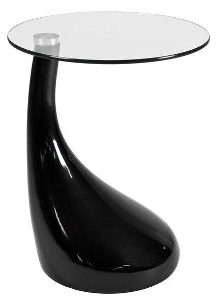 Tavolino Goccia 2 Nero 45x54x54
