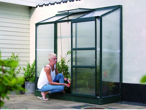 Serra da Parete Vitavia Ida 1300 69x193x182 cm in Alluminio Verde e Policarbonato