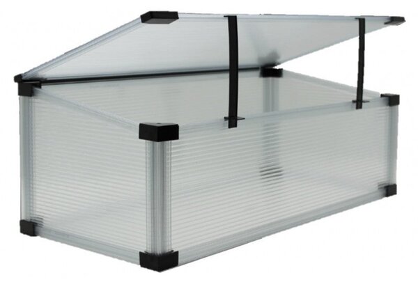 Serretta da Giardino Slide and Grow 2Squared in Policarbonato 97x57 cm x 28/37h cm