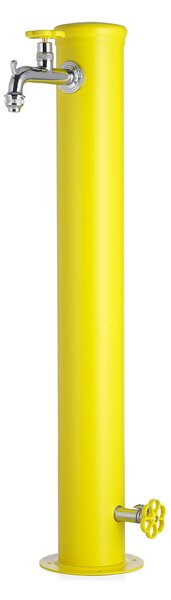 Fontana da Giardino con Doppio Rubinetto Belfer 42/ARRF Giallo