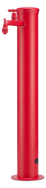 Fontana da Giardino con Rubinetto in Tinta Belfer 42/TT Rosso