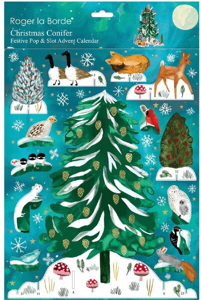 Calendario dell'avvento Christmas Conifer – Roger la Borde