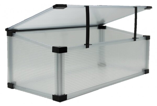 Serretta da Giardino Slide and Grow 2Squared in Policarbonato 97x57 cm x 28/37h cm