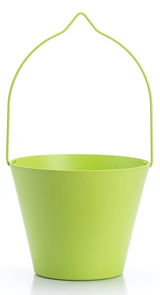 Secchiello per Rubinetti Porta-Secchio 25x23x18 cm in Alluminio Belfer 42/SC Verde Acido