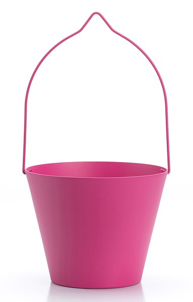 Secchiello per Rubinetti Porta-Secchio 25x23x18 cm in Alluminio Belfer 42/SC Ciclamino