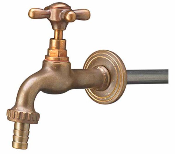 Rubinetto per Fontana da Giardino in Ottone Belfer RUB/006