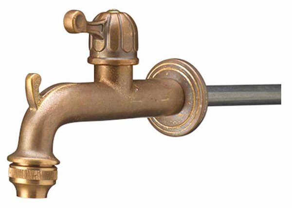 Rubinetto per Fontana da Giardino in Ottone Belfer RUB/004