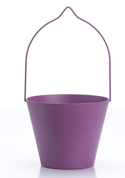 Secchiello per Rubinetti Porta-Secchio 25x23x18 cm in Alluminio Belfer 42/SC Viola