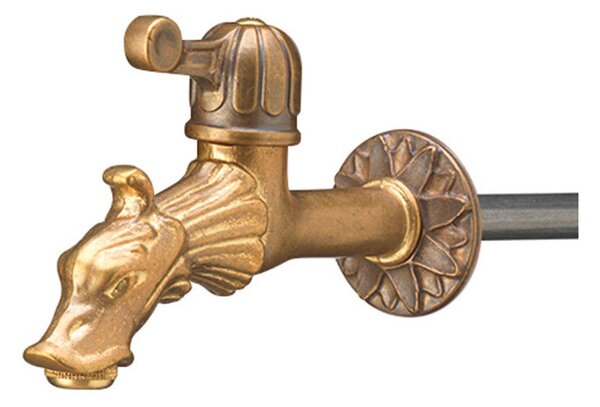 Rubinetto per Fontana da Giardino in Ottone Belfer RUB/001