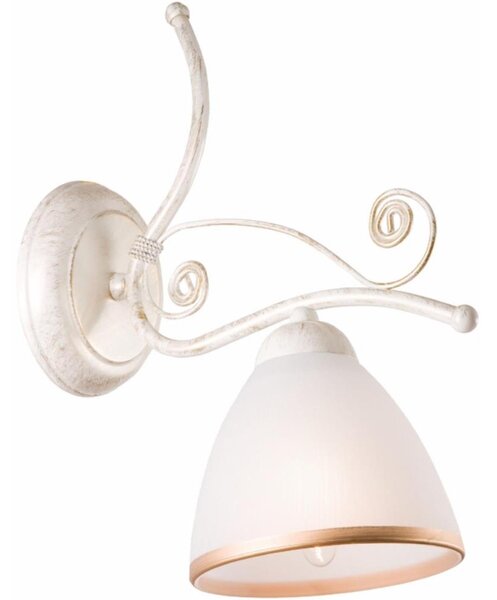 Brilagi - Lampada da parete LED ANTICO 1xE27/60W/230V 3000K bianco patinato