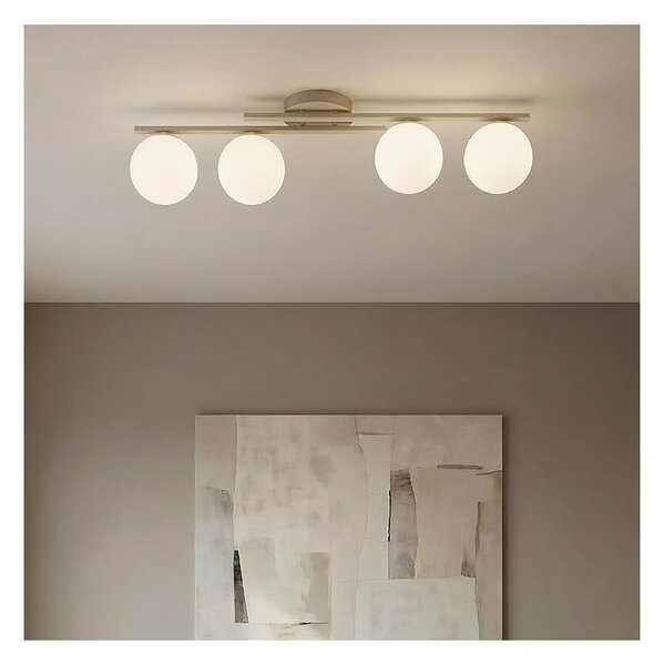 Plafoniera KAIRO 4xE14/10W/230V beige