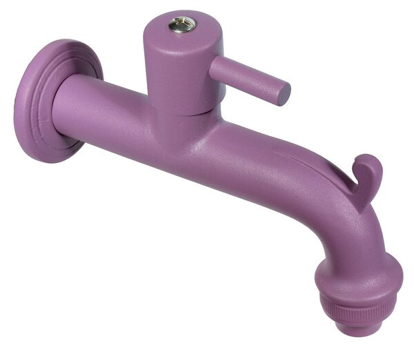 Rubinetto Colorato per Fontana da Giardino in Ottone Belfer RUB/023 Viola