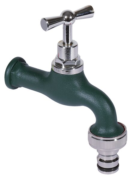 Rubinetto Colorato per Fontana da Giardino in Ottone Belfer RUB/026 Verde