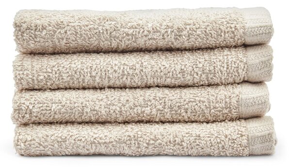 Set di asciugamani con asciugatura rapida beige in cotone 4 pz 30x30 cm Quick Dry – Catherine Lansfield