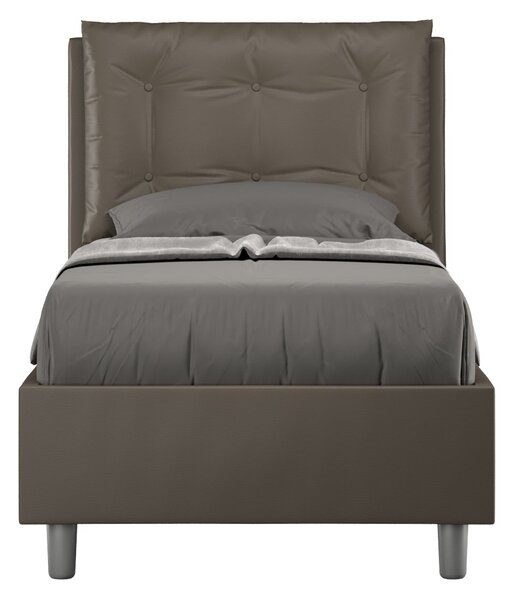 Letto Singolo 80x190 cm Senza Rete Annalisa Cappuccino