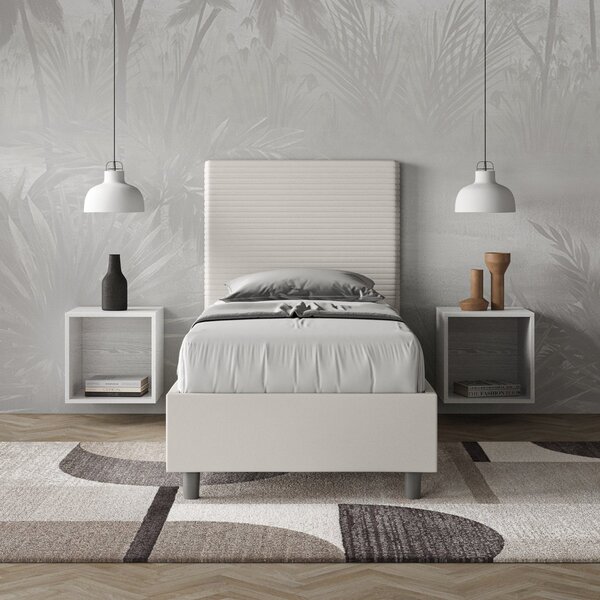 Letto Singolo 80x190 cm Senza Rete Focus Bianco