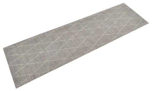 Tappeto da Cucina Lavabile Rombi 45x150 cm Velluto