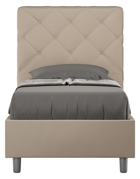 Letto Singolo 80x190 cm Senza Rete Priya Tortora