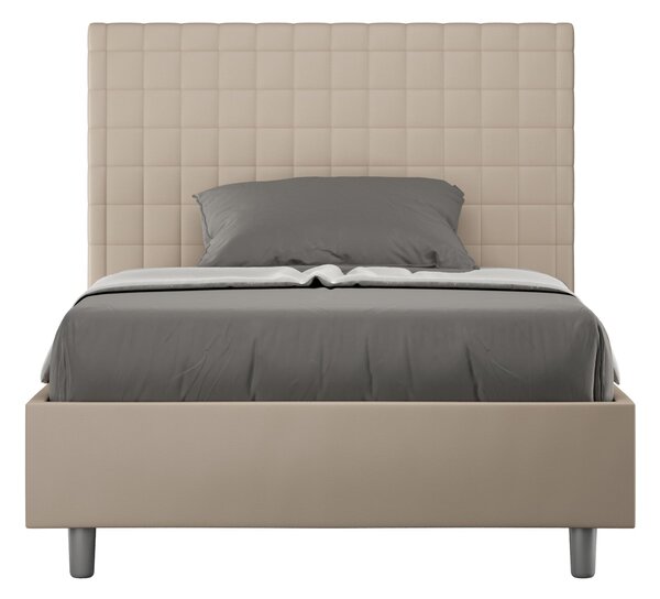 Letto Singolo 80x190 cm Senza Rete Sunny Tortora