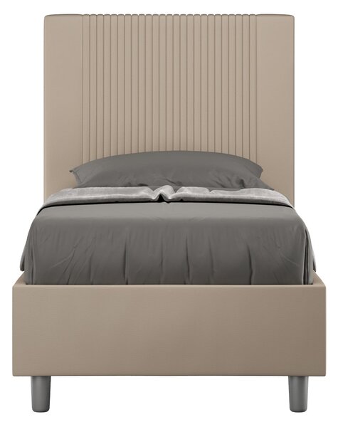 Letto Singolo 80x190 cm Senza Rete Goya Tortora