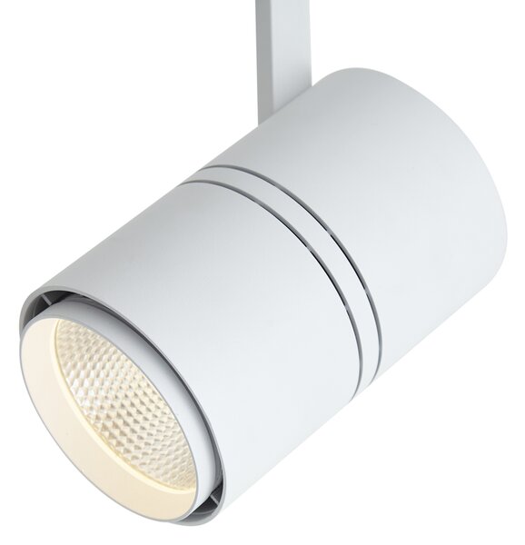 Faretto moderno bianco per binario trifase con LED - 3-Phase Ruler