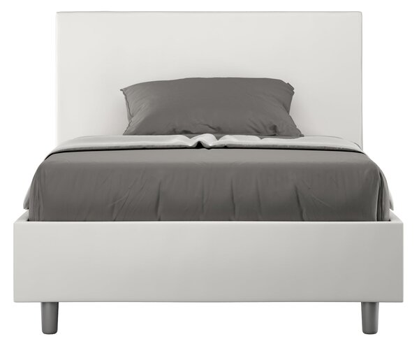 Letto 1 Piazza e Mezzo 120x190 cm Senza Rete Adele Bianco