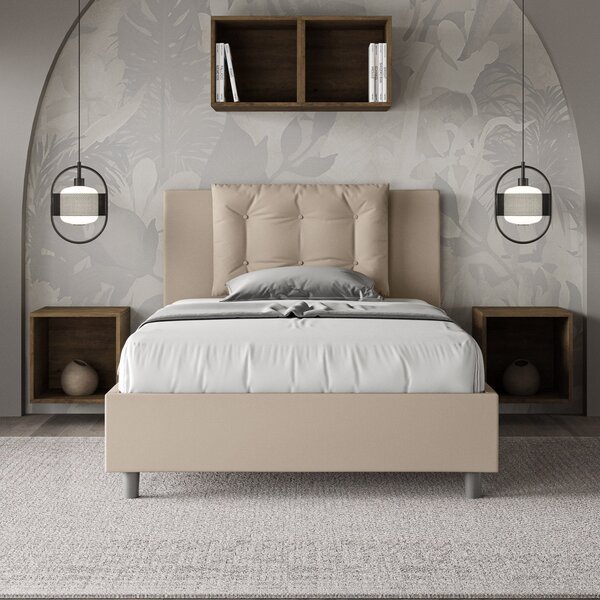 Letto 1 Piazza e Mezzo 120x190 cm Senza Rete Annalisa Tortora