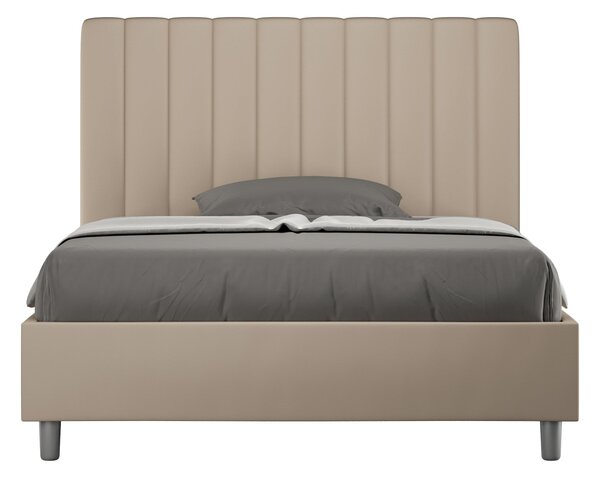 Letto 1 Piazza e Mezzo 120x200 cm Senza Rete Agueda Tortora