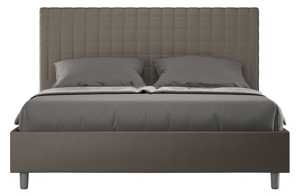 Letto Matrimoniale Francese 140x190 cm Senza Rete Sunny Cappuccino