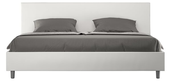 Letto Matrimoniale 160x190 cm Senza Rete Adele Bianco