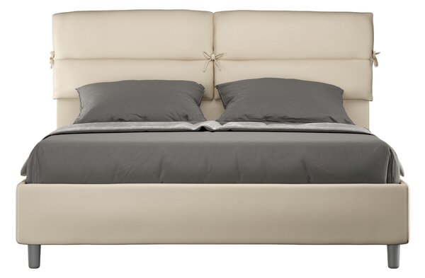 Letto Matrimoniale 160x190 cm Senza Rete Nandy Tortora
