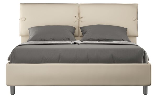 Letto Matrimoniale 160x190 cm Senza Rete Sleeper Tortora