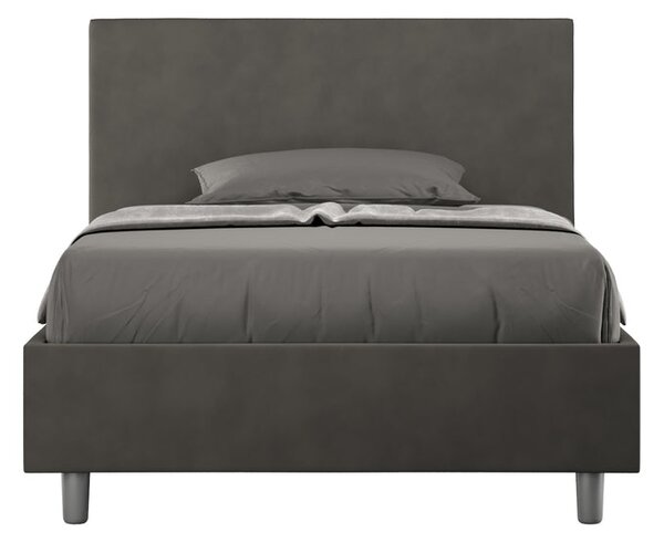 Letto Singolo 80x190 cm Senza Rete Adele Grigio