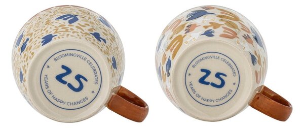 Tazzine in set in gres 2 pz 300 ml Anniversary – Bloomingville